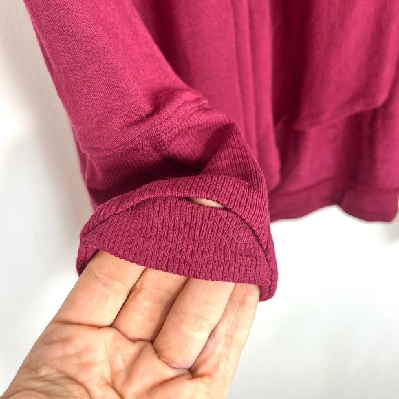 Athleta Pranayama Wrap Cardigan Open Front Sweater NWT Size 1X - Picture 8 of 14